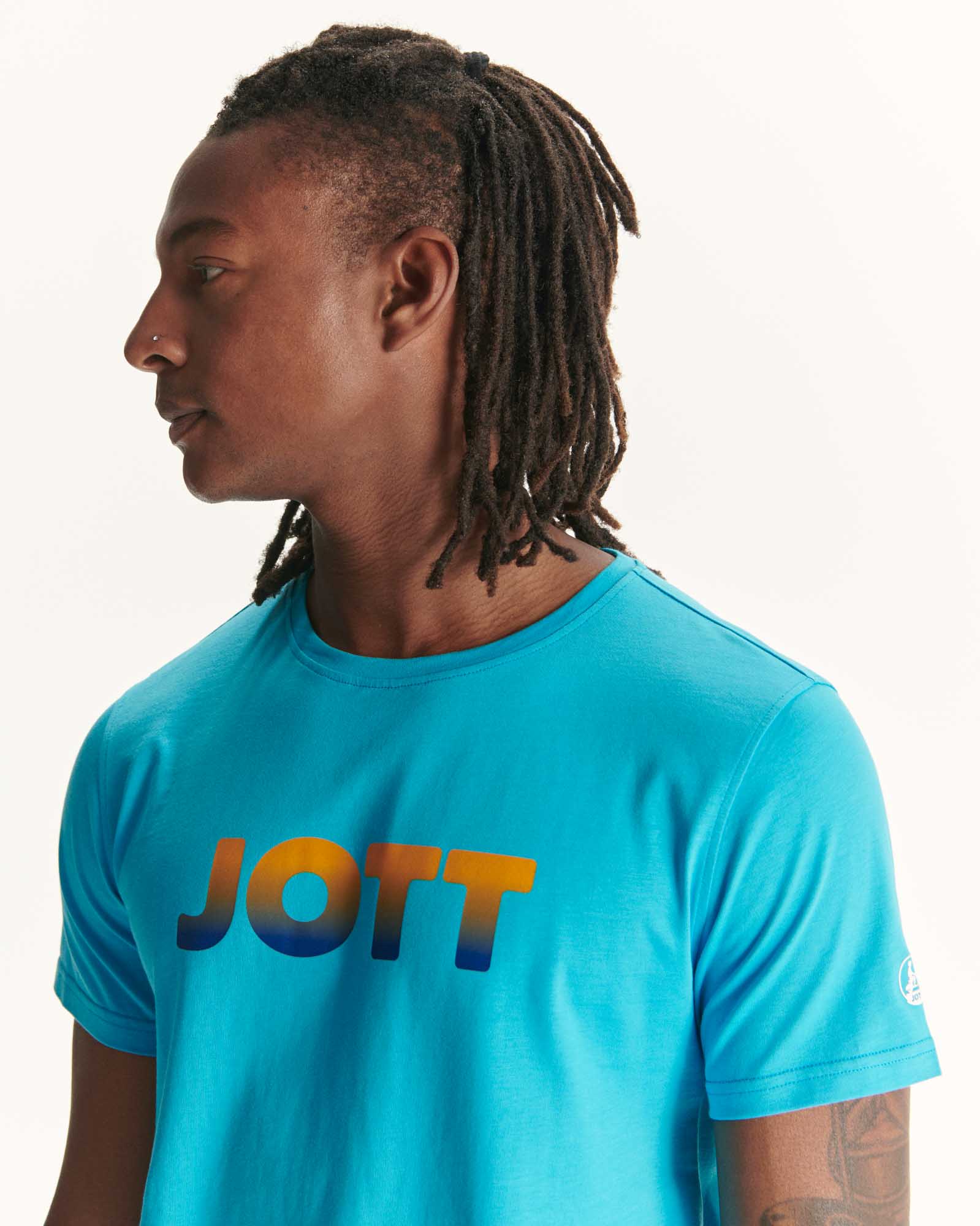 T-shirt en coton biologique Bleu ciel Pietro