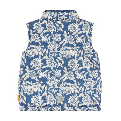Wendeweste, mittelblau für Mädchen