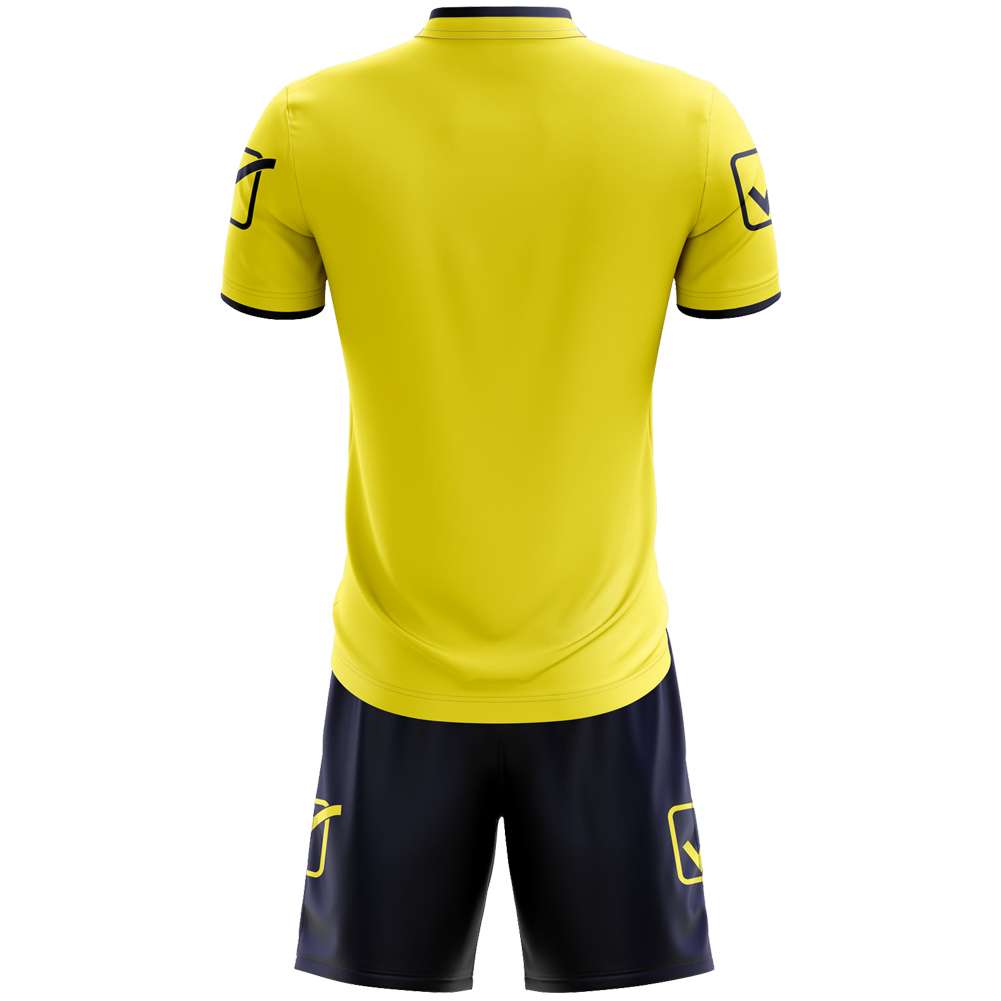 Givova Kit Campo Set Trikot + Shorts gelb/navy