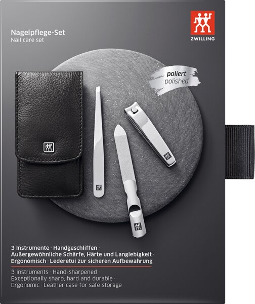 ZWILLING Beauty Classic Nagelpflege-Set - black Maniküre-Set