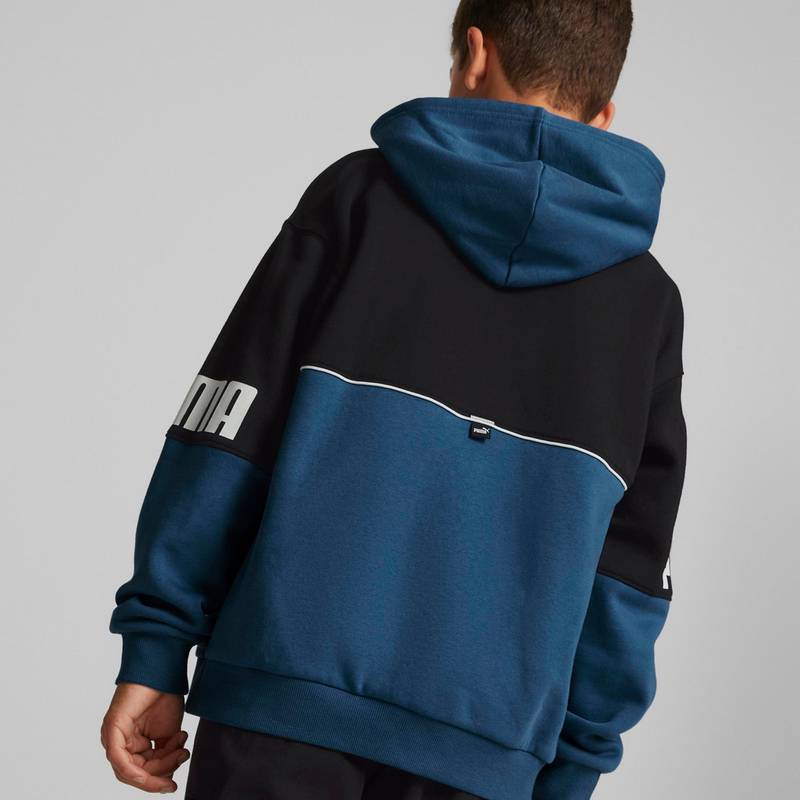 PUMA POWER COLORBLOCK Hoodie Jungen