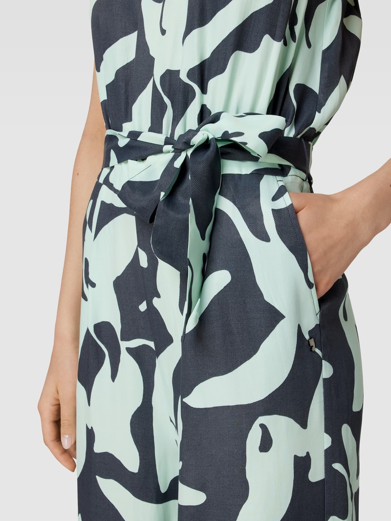 Jumpsuit mit Allover-Muster in graphit