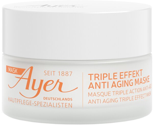 Ayer Masque Triple Action Triple Effect Mask Gesichtsmaske