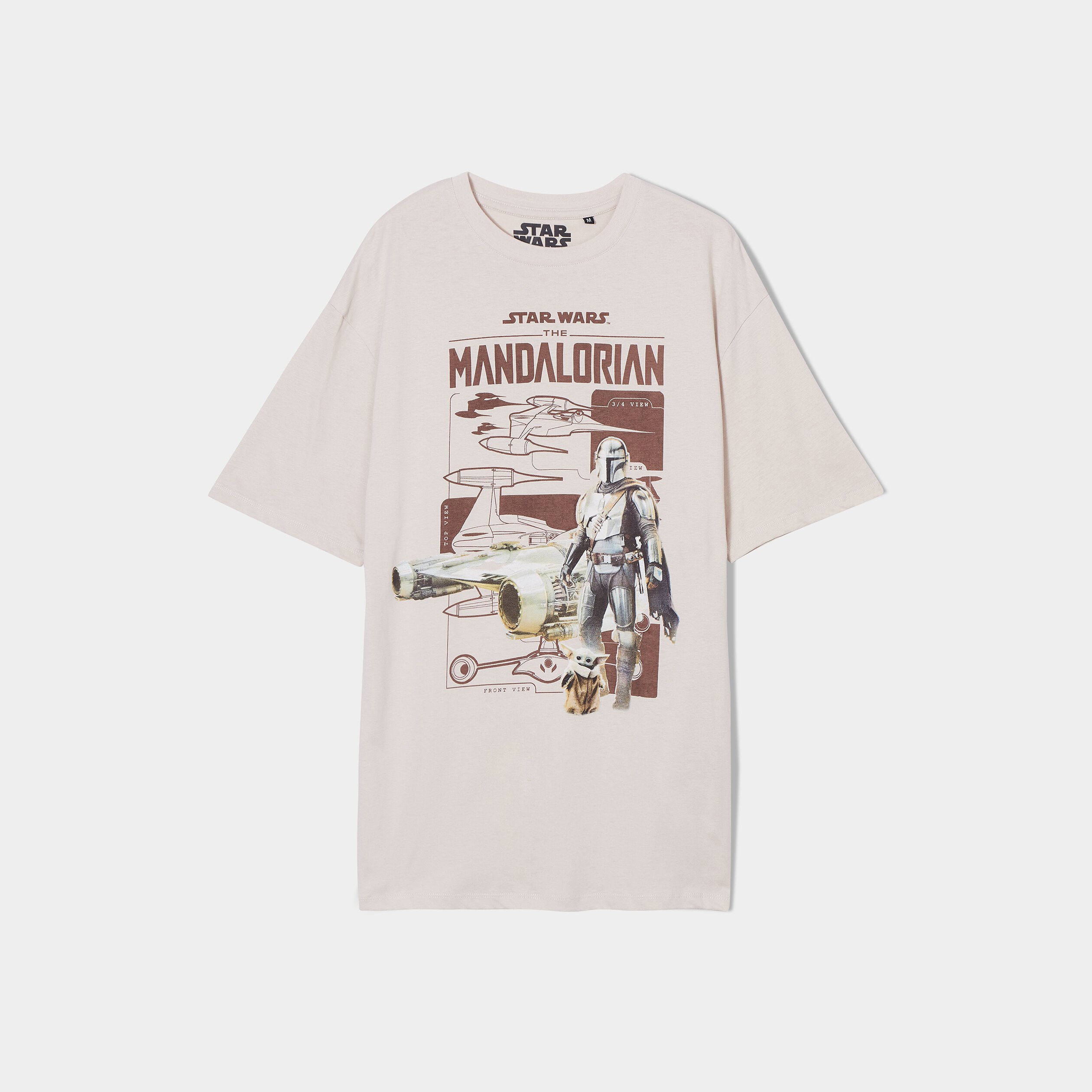 T-shirt col rond Star Wars Mandalorian sable homme | La Halle