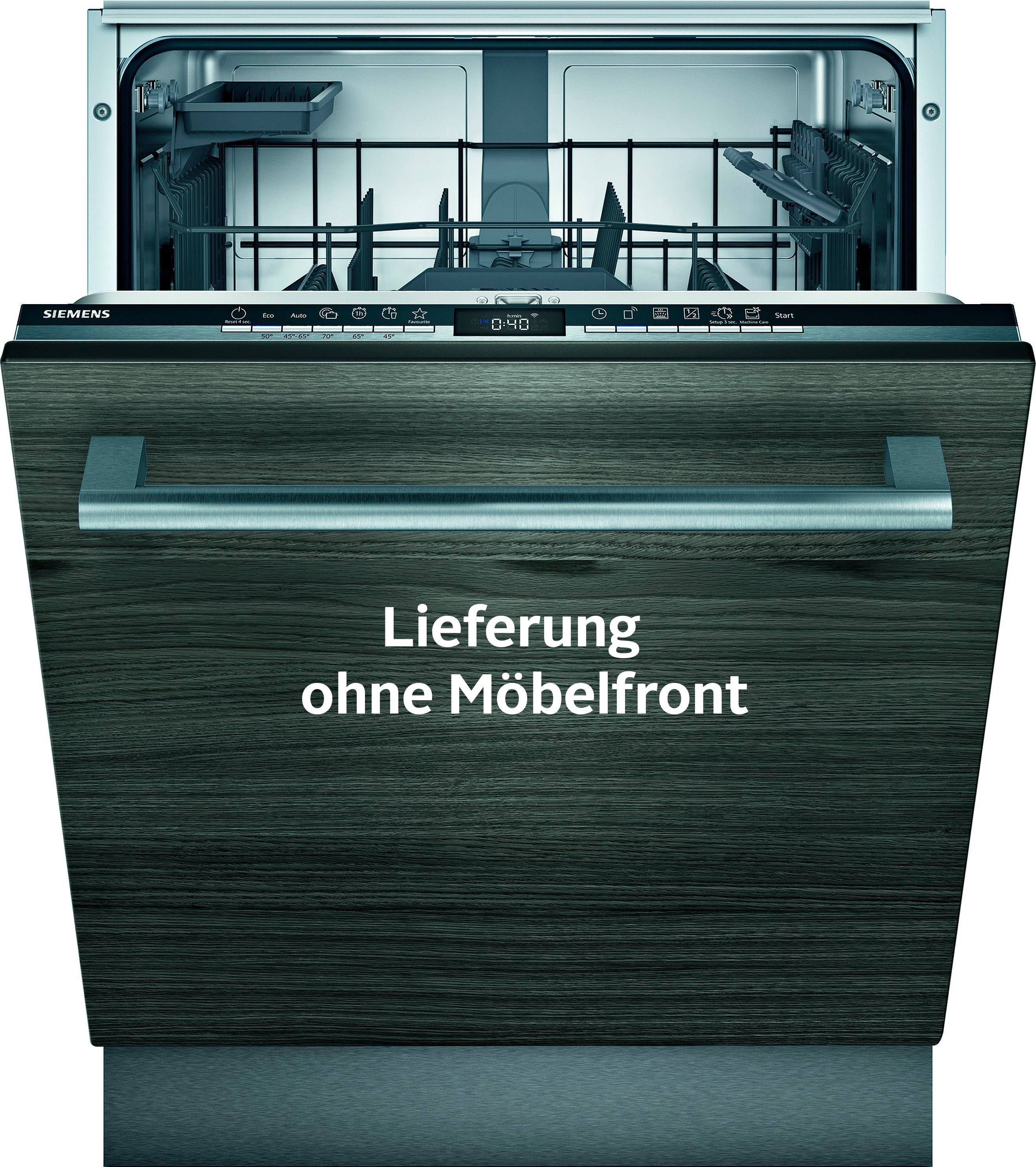 SIEMENS vollintegrierbarer Geschirrspüler iQ300, SN63EX15BE, 13 Maßgedecke