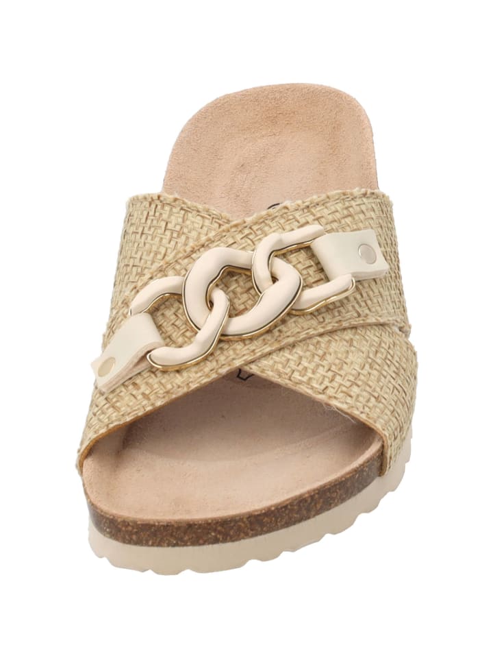 palado Pantoletten in Beige günstig kaufen