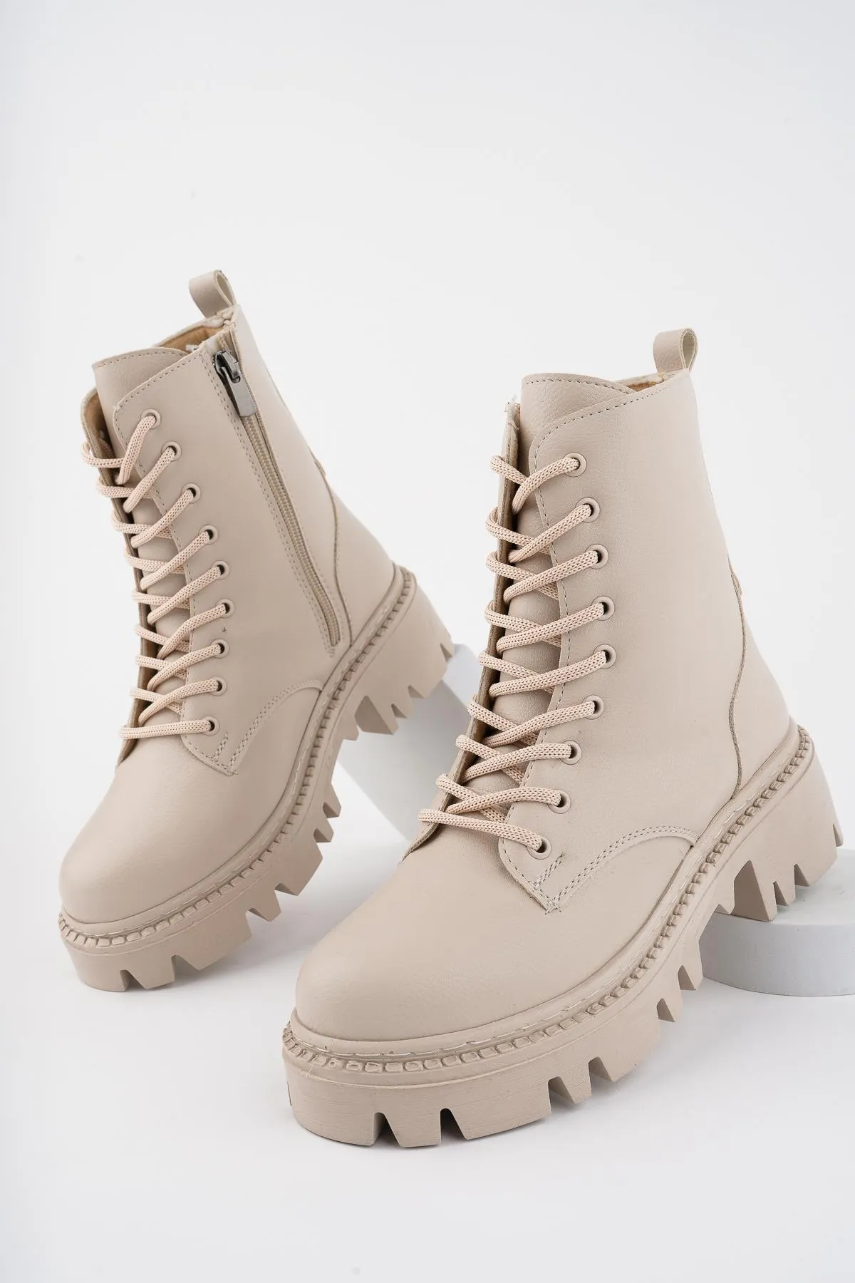 MUGGO  Dombas garantierte Damen-Schnürstiefel