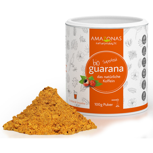 GUARANA BIO Pulver pur  100 g  Pulver