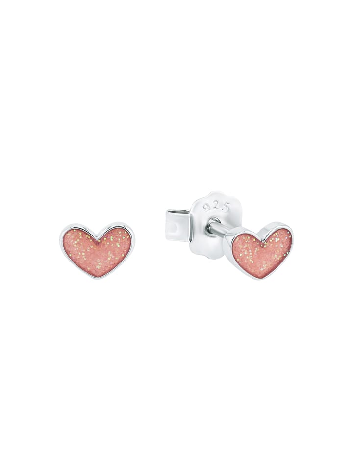 Prinzessin Lillifee Ohrstecker Silber 925, rhodiniert in Rosa günstig kaufen onesize
