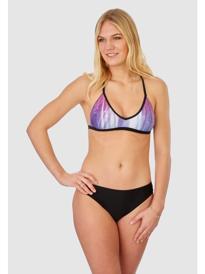 BECO the world of aquasports Bikini BEactive T-Back in schwarz-bunt günstig kaufen