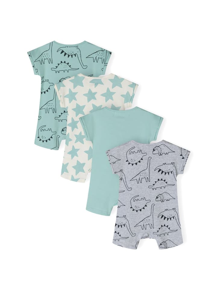 Minoti 4er. Set: Strampler 24babypack4 in mint günstig kaufen