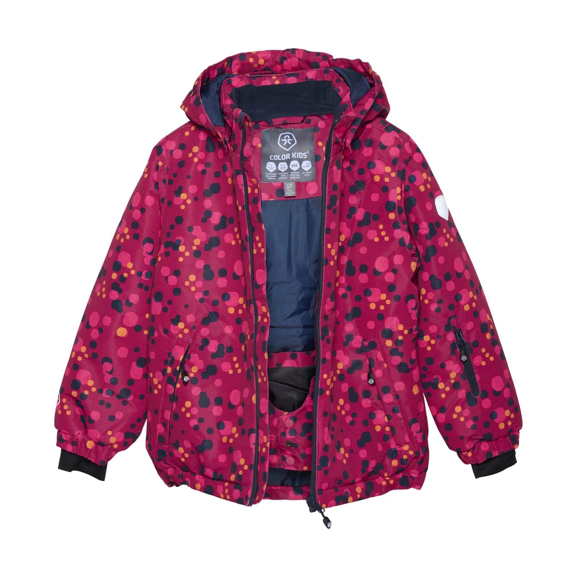 COLOR KIDS Skijacke Color Kids Kids Ski Jacket Aop 4 Kinder Ski- &
