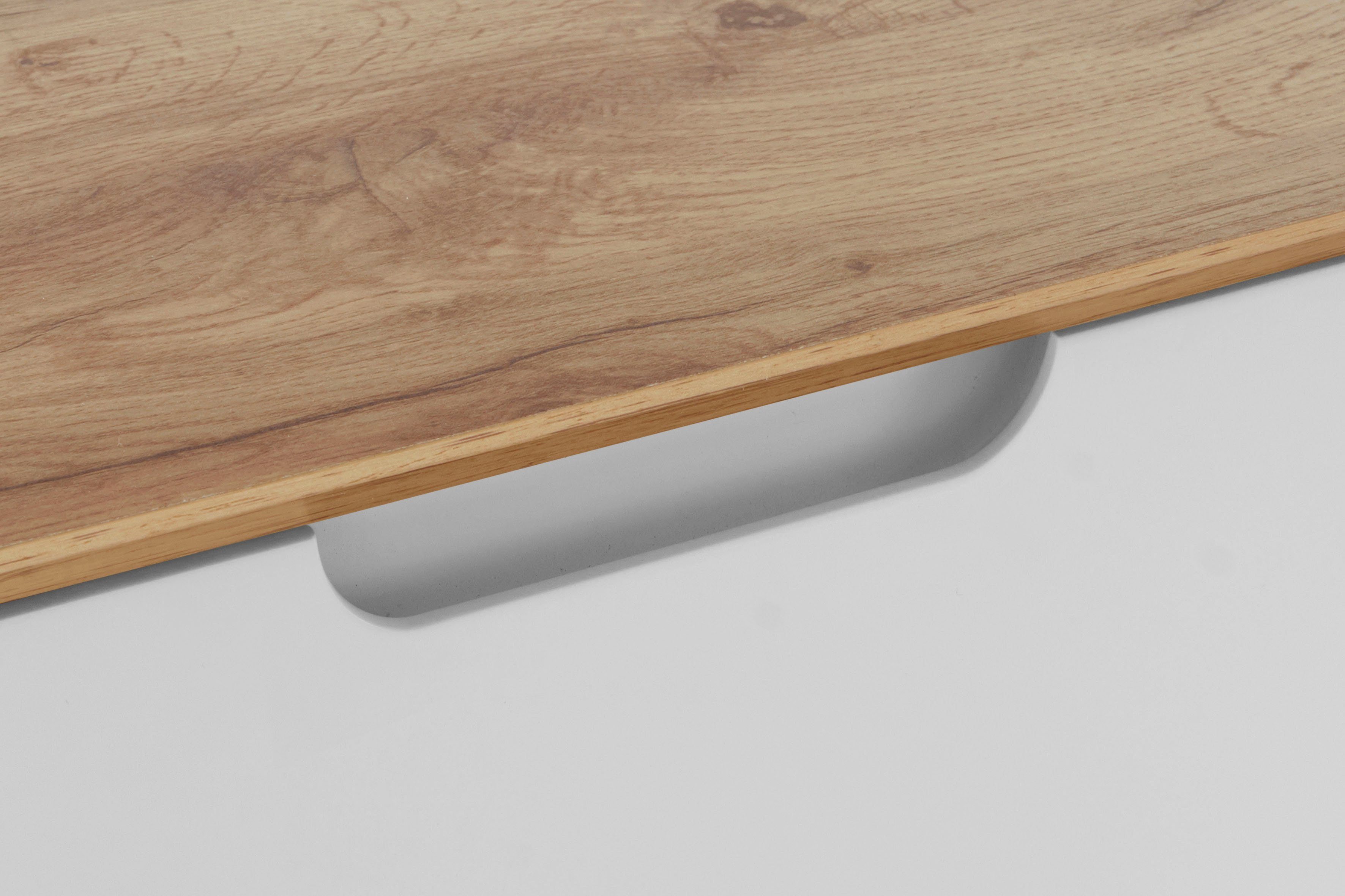 andas Sideboard Pandrup, mit 3 Schubkästen und 2 verstellbare Einlegeböden, B:120 cm, H:75 cm