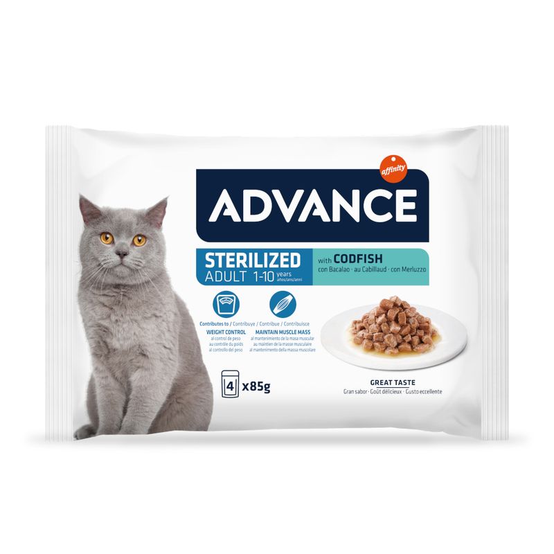 Advance Feline Sterilized Kabeljau zu TOP-Preisen