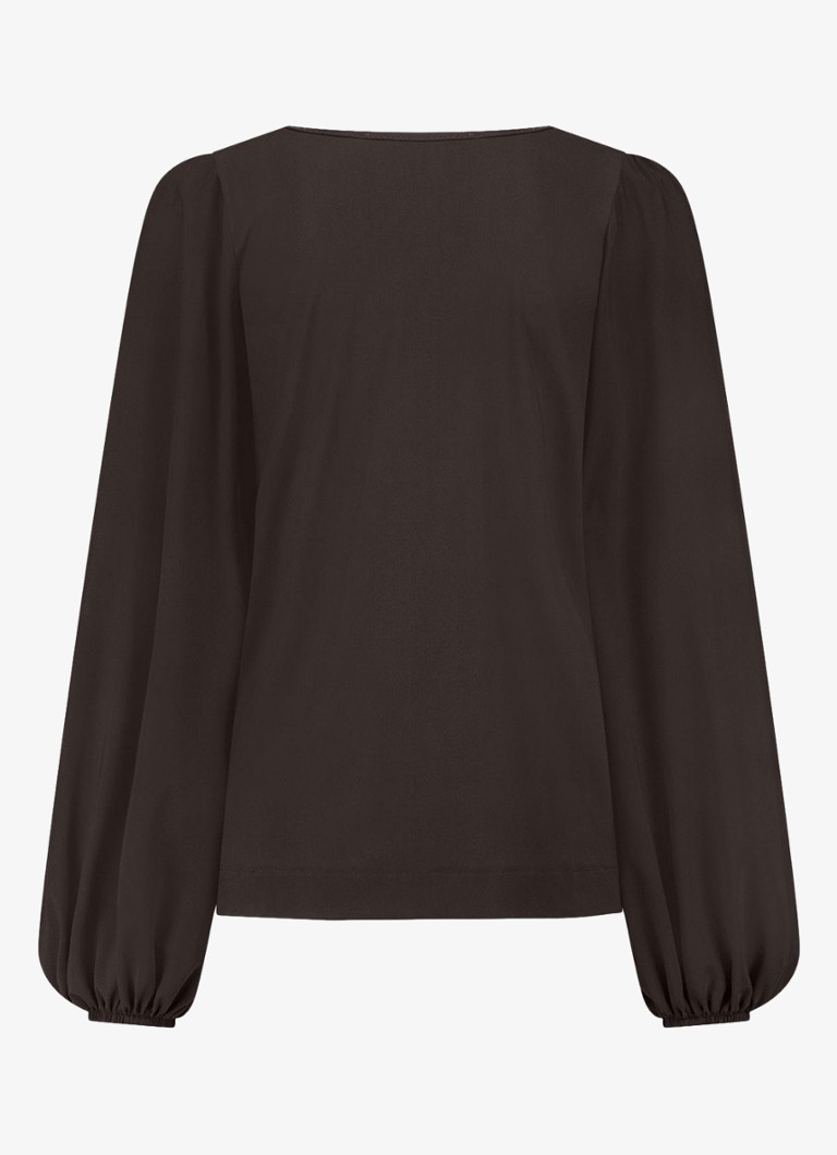 Studio Anneloes Lesha top with balloon sleeves