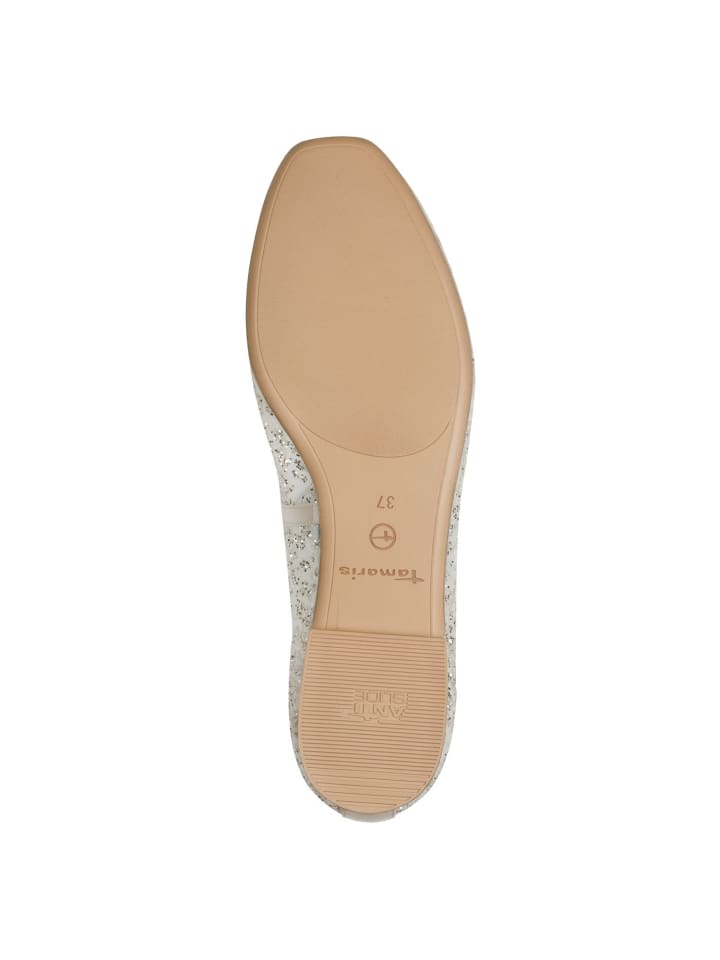 Tamaris Ballerina in IVORY GLAM günstig kaufen
