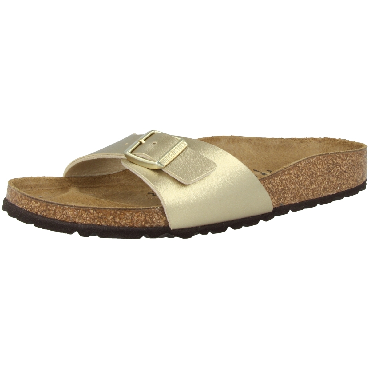 Birkenstock Madrid Birko-Flor Schmal Sandale gold