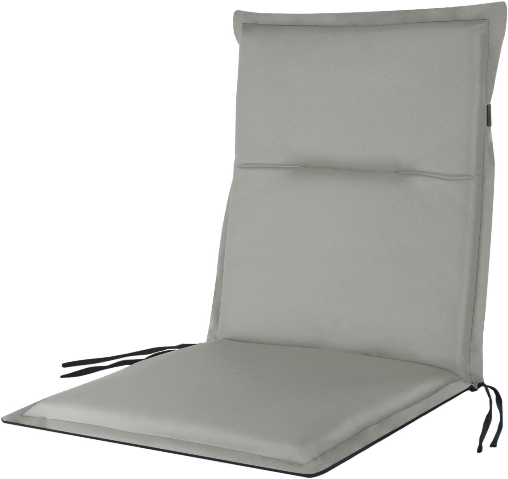 Aspero Sitzauflage 8 Niedriglehner Stuhlauflagen, wasserdichte Stuhlauflage Outdoor Auflage