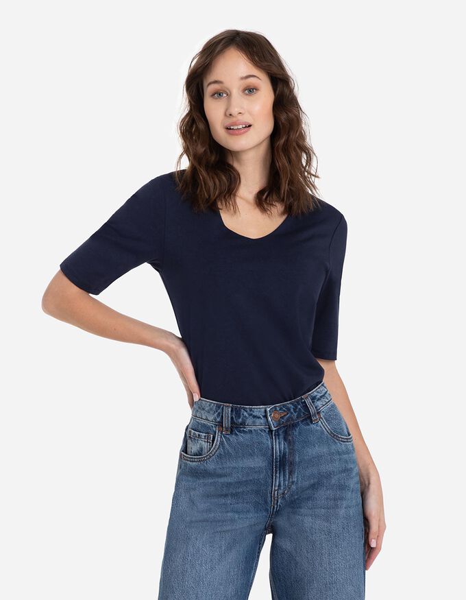 T-Shirt - Modal-Anteil