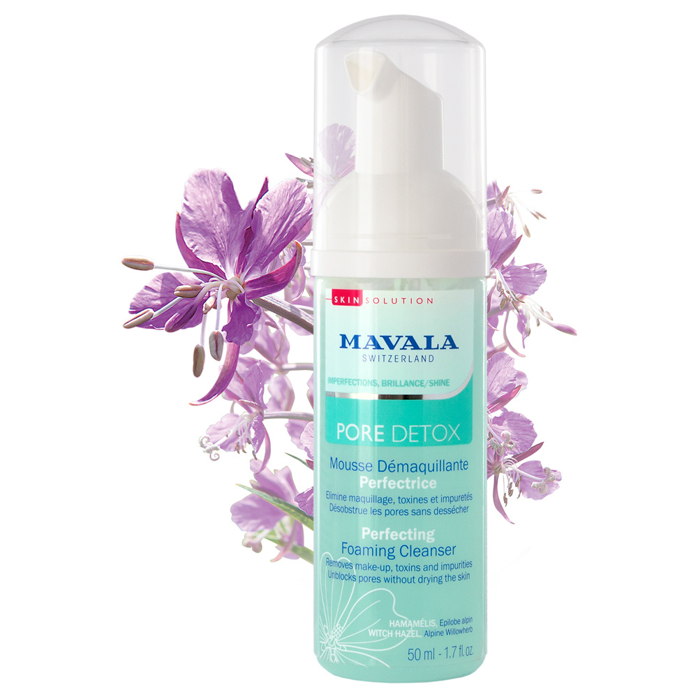 Mavala PORE DETOX Mousse Démaquillante, format voyage
