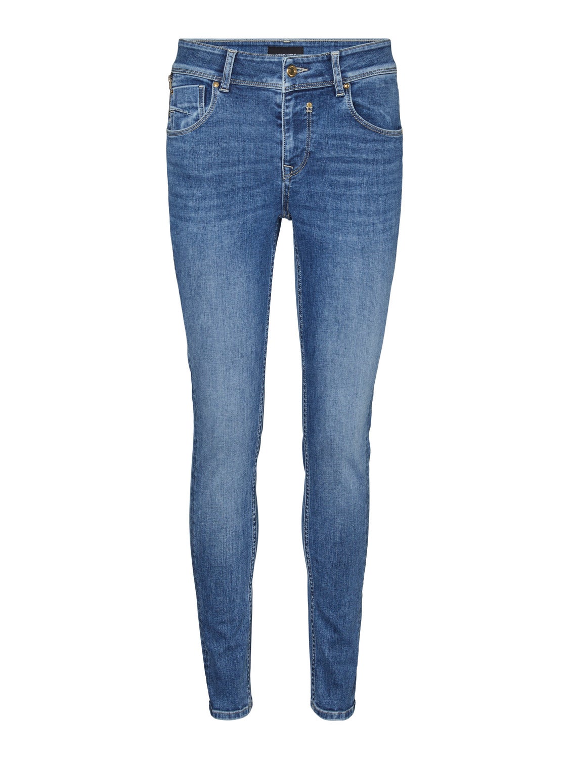 VMEMPOWER Mid Rise Skinny Fit Jeans