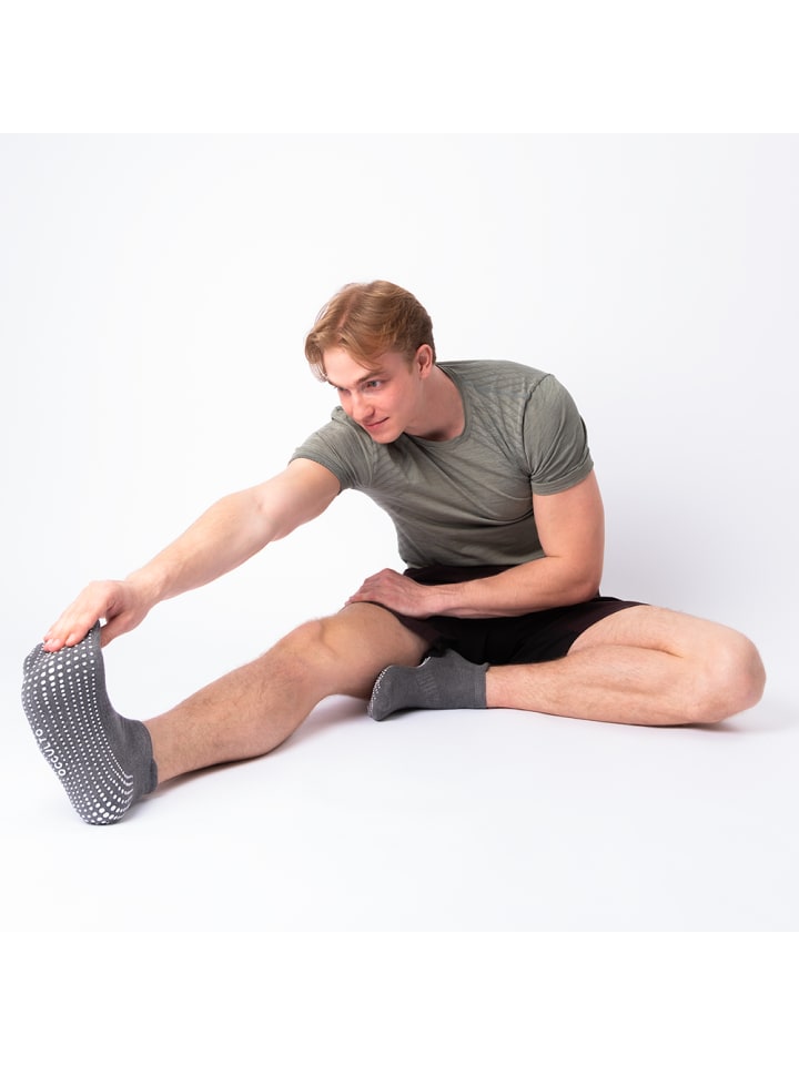 Occulto 4er Pack Yogasocken Mady in Schwarz-Grau günstig kaufen