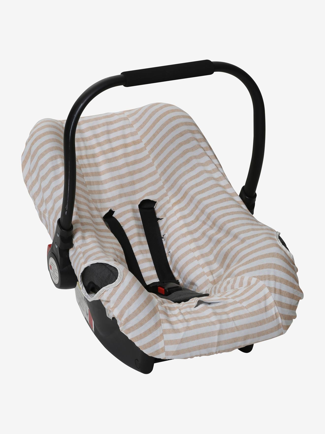 Vertbaudet Schonbezug für Babyschale Gr. 0+ - dunkelrosa