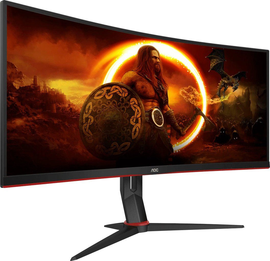 AOC CU34G2X/BK Curved-Gaming-LED-Monitor (86,4 cm/34 