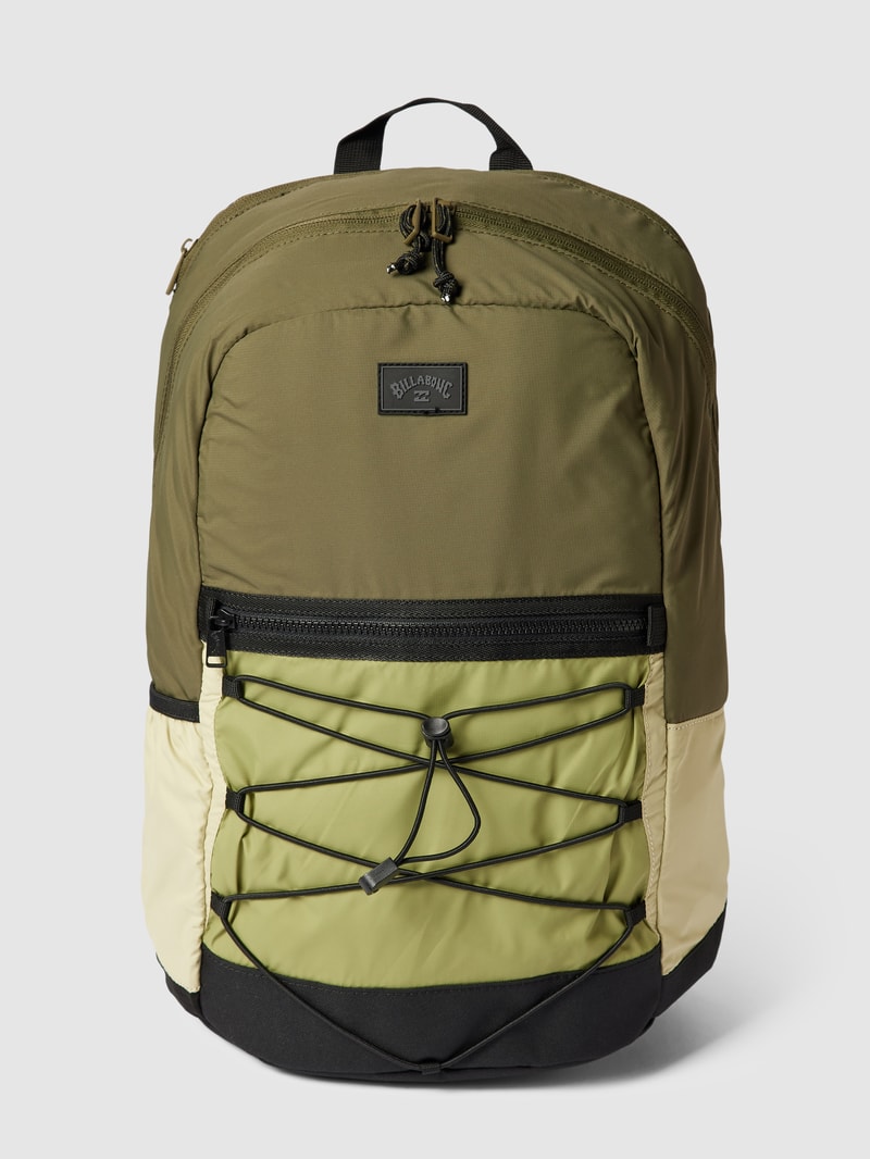 Rucksack mit Label-Patch Modell 'AXIS' in khaki