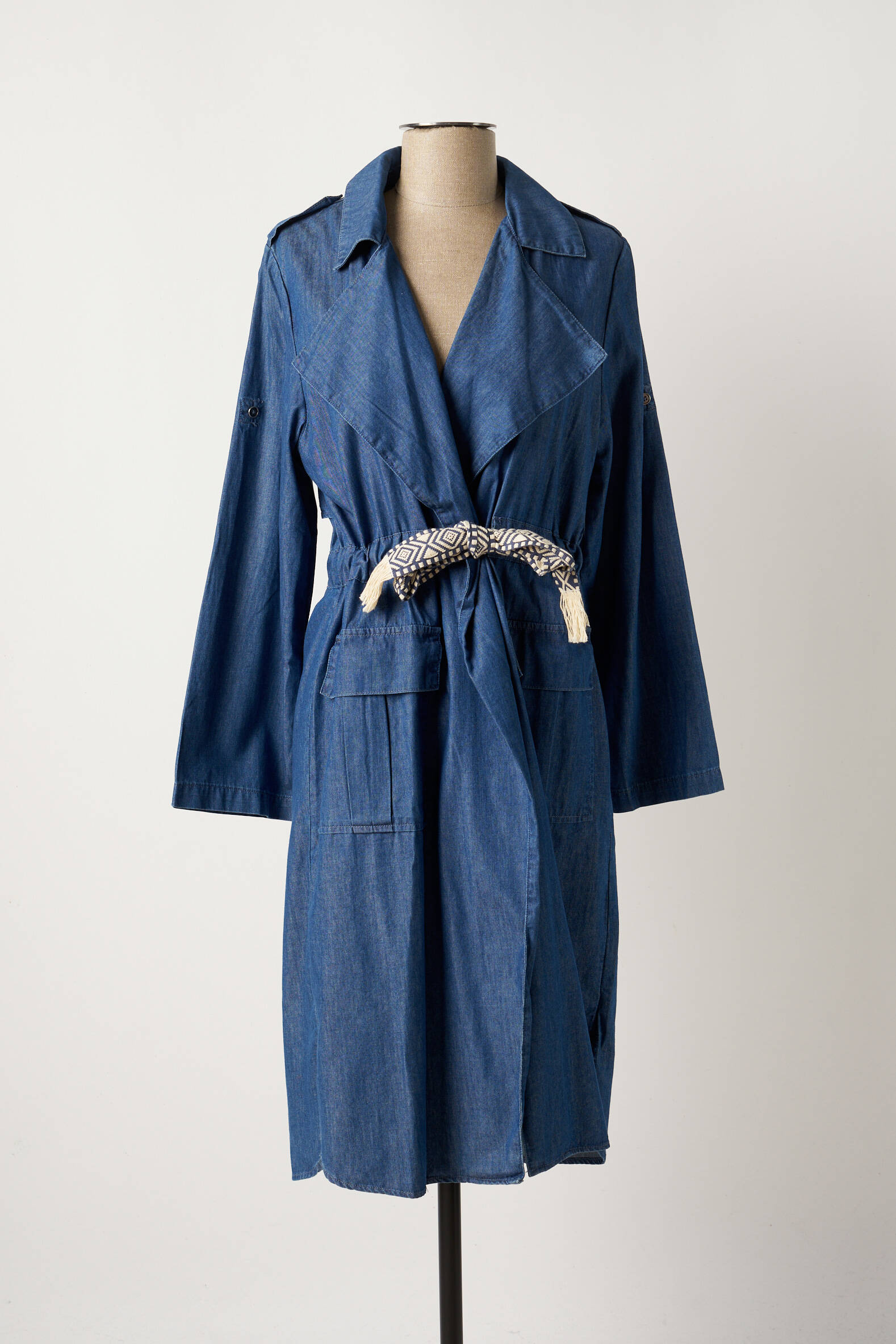 Suncoo Trenchs Femme couleur bleu