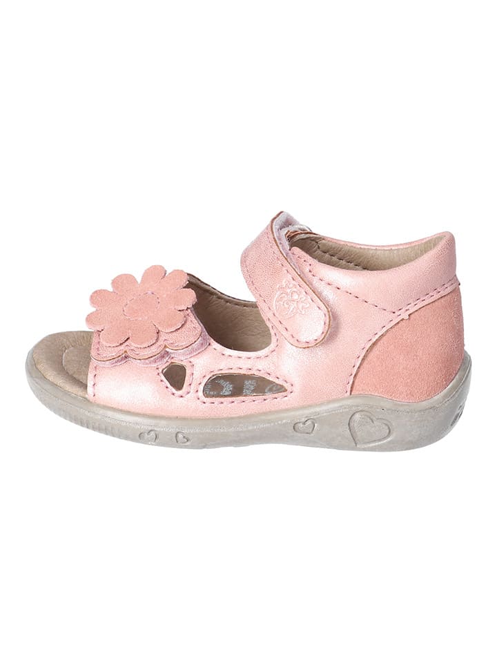 PEPINO Leder-Sandalen in Rosa günstig kaufen