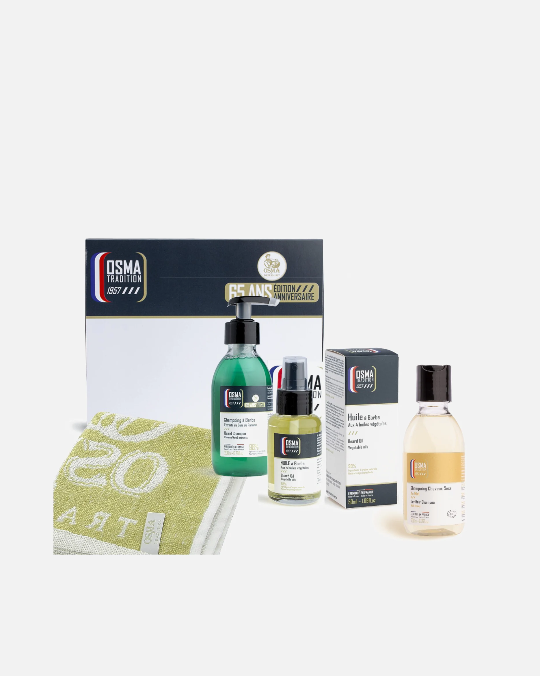 Coffret de soins capillaires Osma Tradition - Cheveux secs