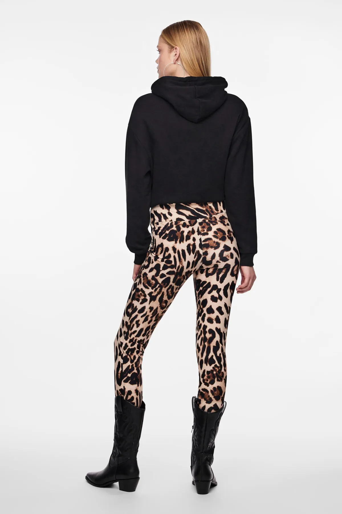 PIECES  Leggings - Mehrfarbig - Mittlerer Bund