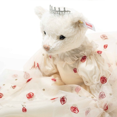 Kaiserin Elisabeth Teddybär, 29 cm, weiß