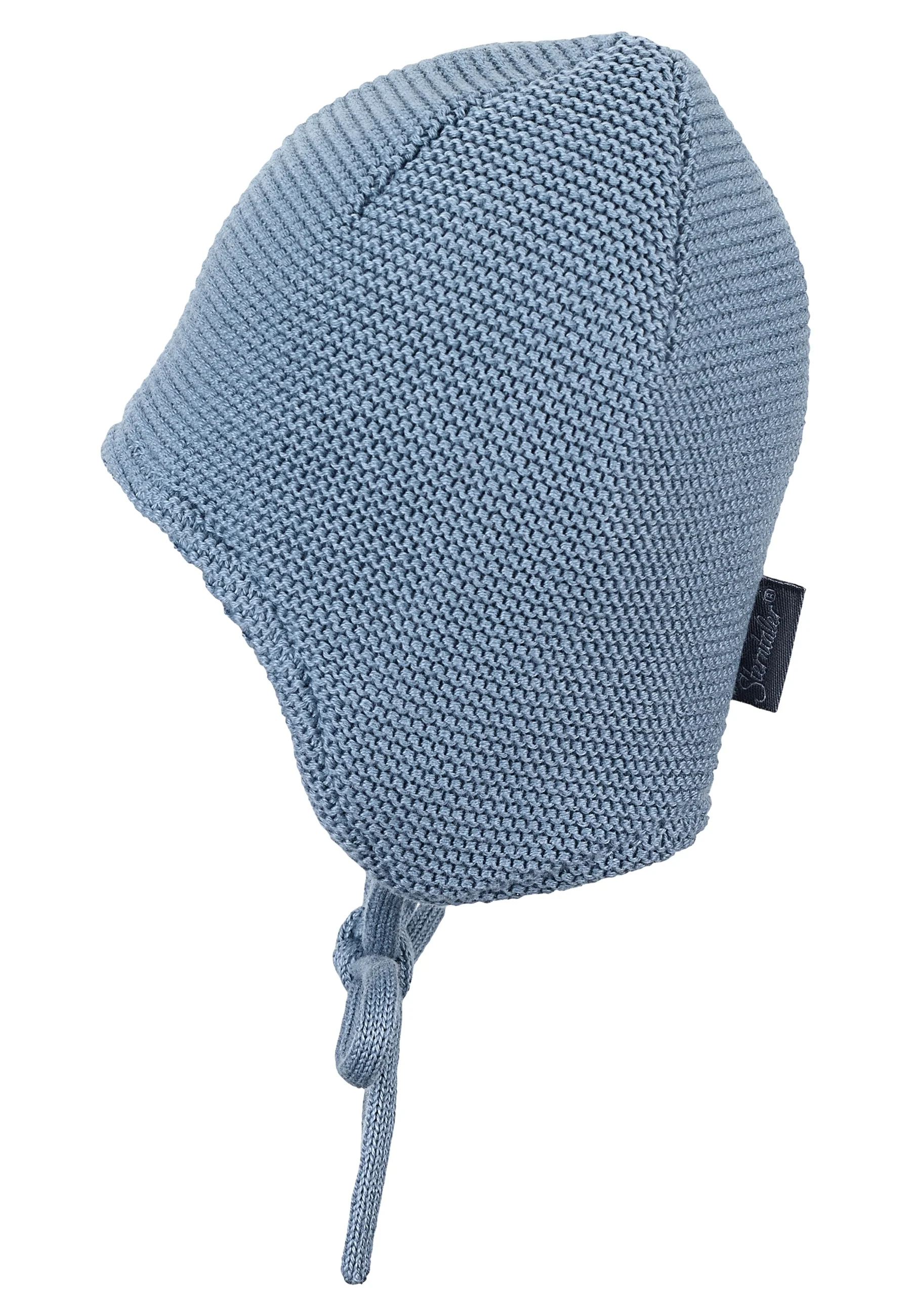 GOTS Strickmütze gefüttert mit Baumwollfleece
