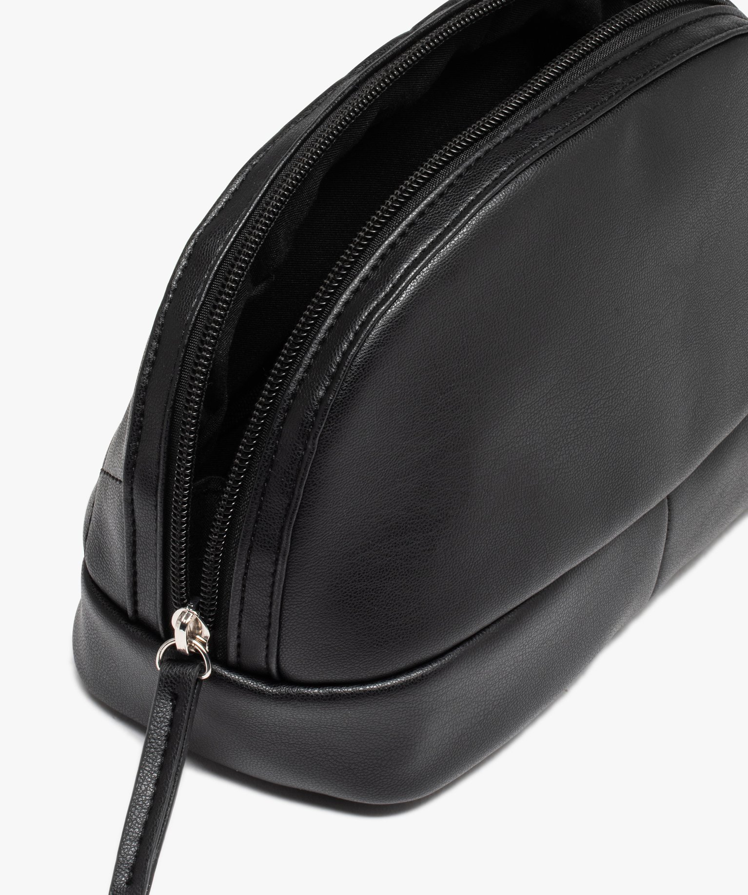 Trousse à maquillage femme matelassée et zippée noir | GEMO
