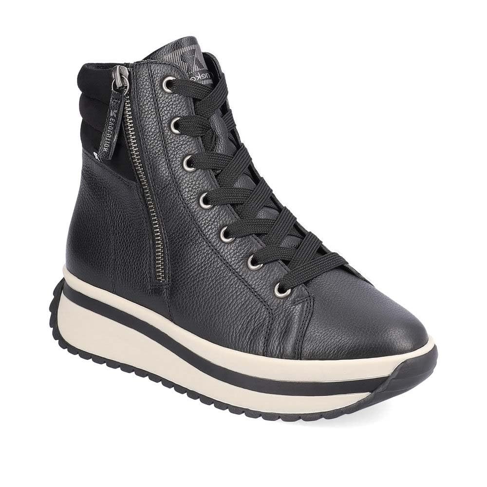 RIEKER Stiefeletten schwarz