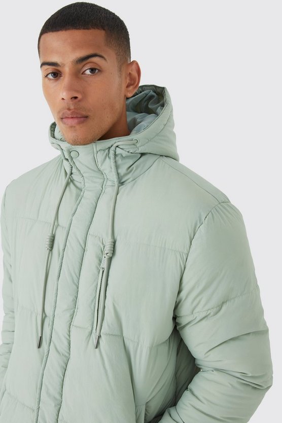 Mittellange Steppjacke