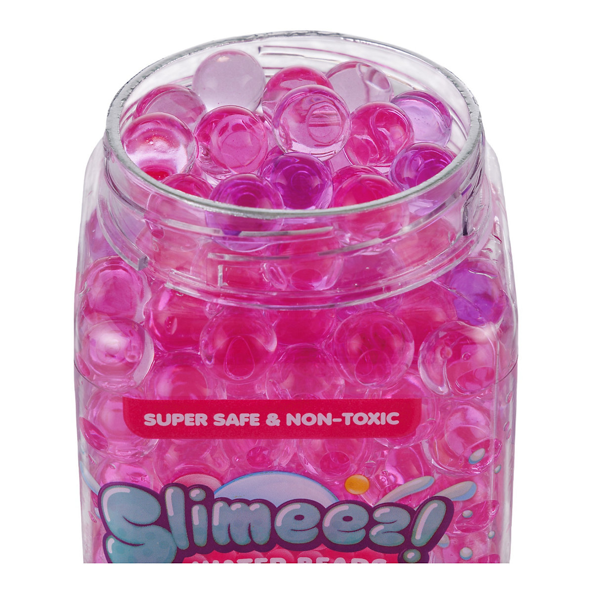 Slimy SLIMEEZ Water Beads - bunte, glitschig-weiche Wasserperlen zum Spielen und Zerdrücken