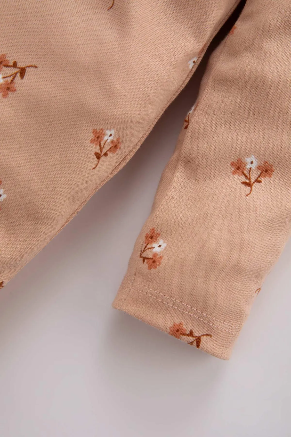 DeFacto  Blumen-Jumpsuit-Haarband für Babys und Mädchen, 2er-Set