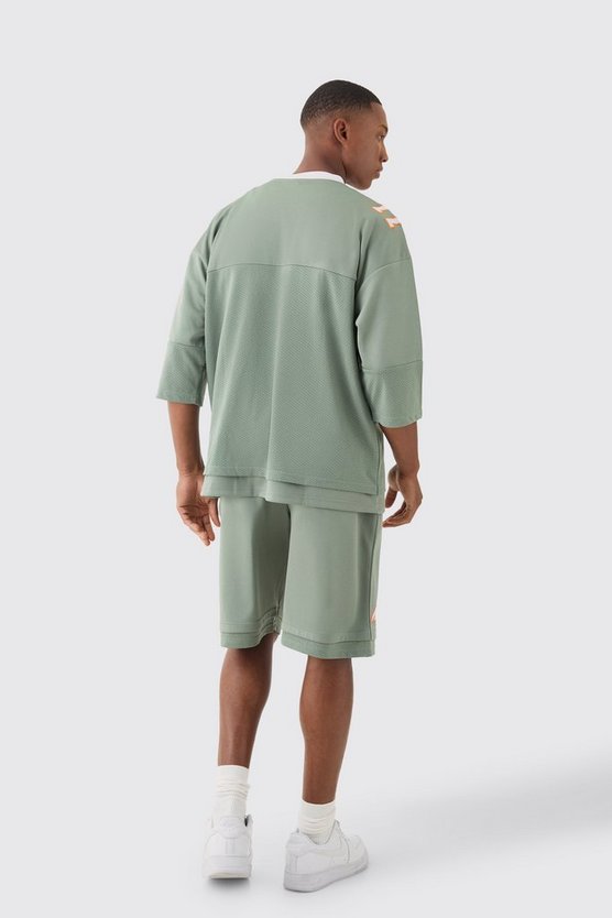 Lockere Bhm Satin Mesh Basketball-Shorts