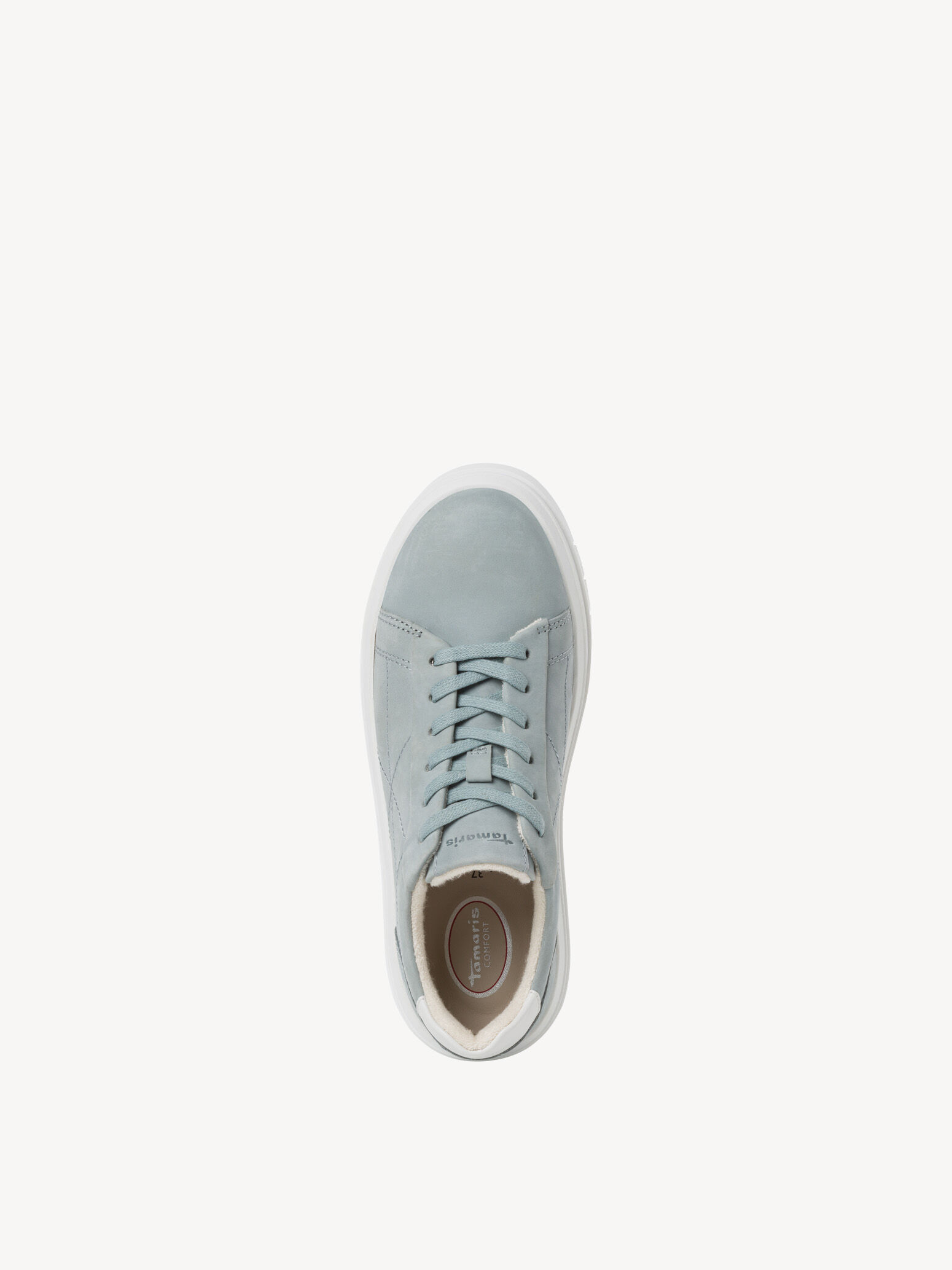 Basket en cuir - bleu