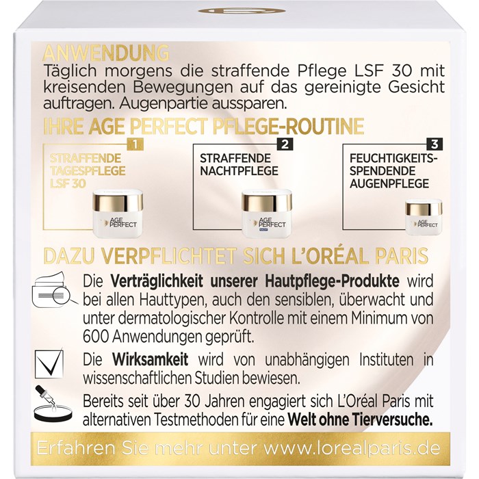Straffende Tagescreme LSF 30