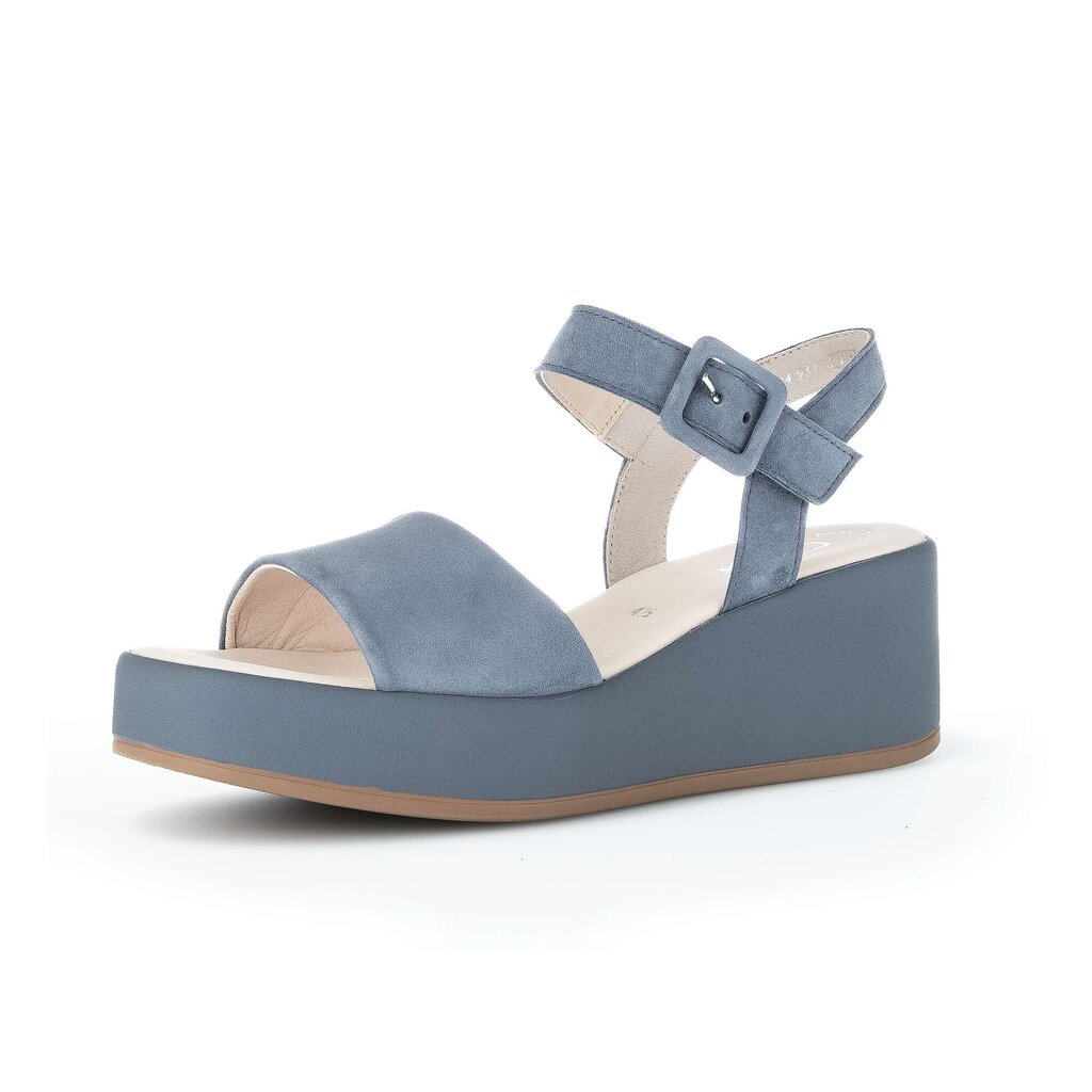 Gabor fashion Keilsandalette blau