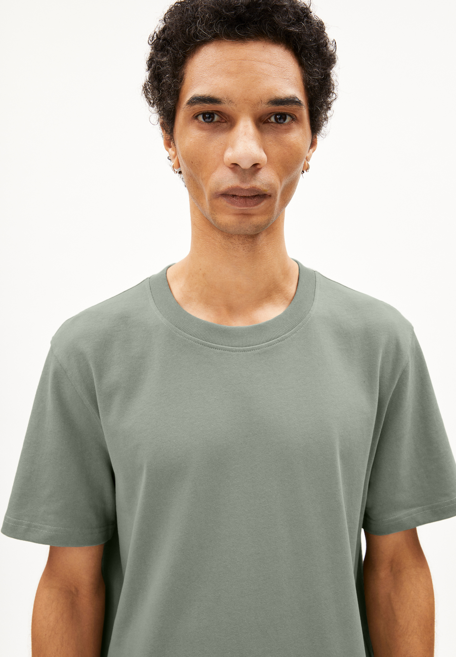 Heavyweight T-Shirt Relaxed Fit aus Bio-Baumwoll Mix