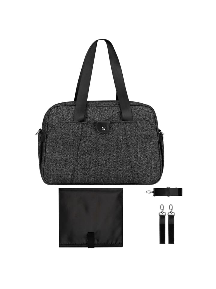 Kikkaboo Wickeltasche Chelsea in schwarz günstig kaufen onesize