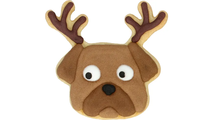 RBV BIRKMANN Ausstechform Weihnachtsmops 7,5cm