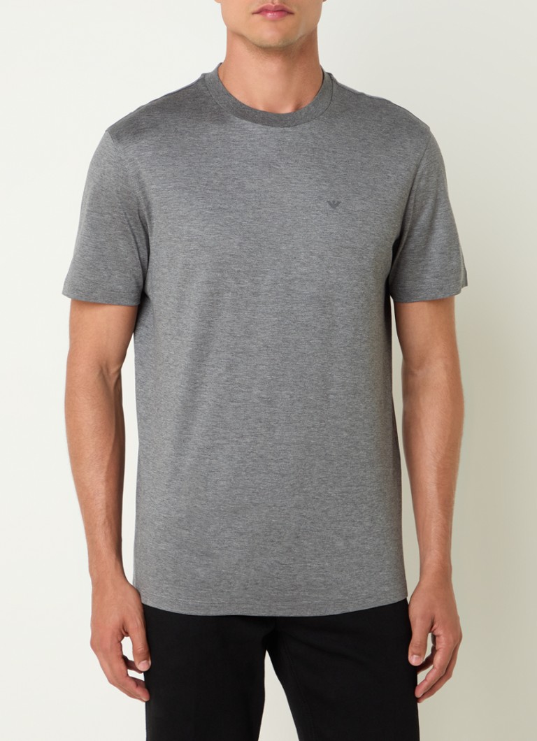 Tricou Emporio Armani din amestec de lyocell