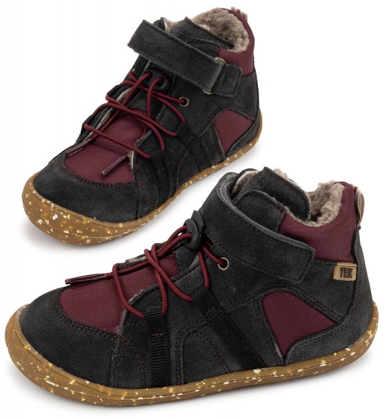Develab ~ MidCut Winter Sporty + TEX ~ Burgundy