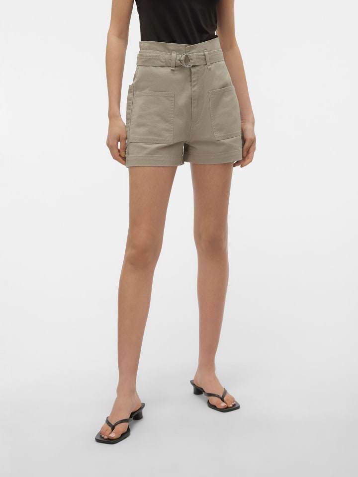 Vero Moda Jeans-Shorts in Laurel Oak günstig kaufen